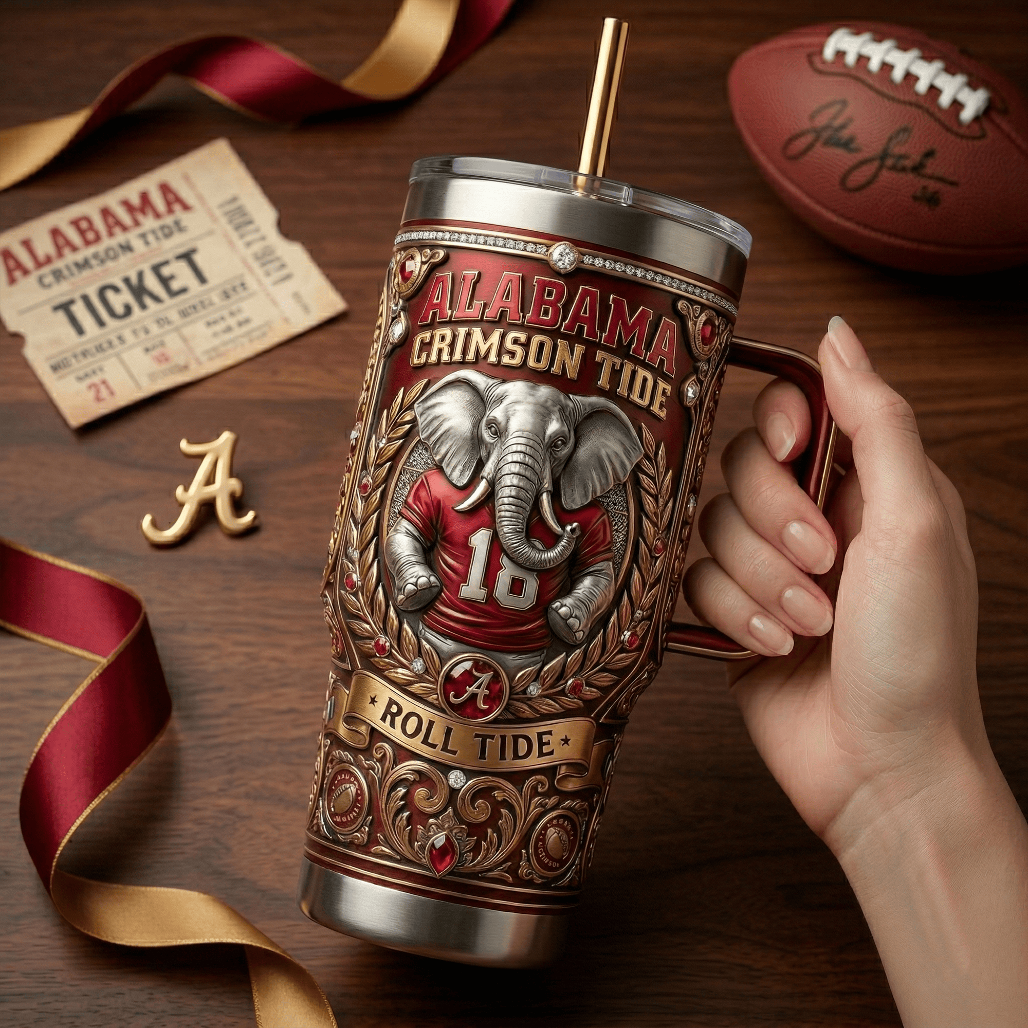 ACT 40oz Tumbler With Handle LNTH