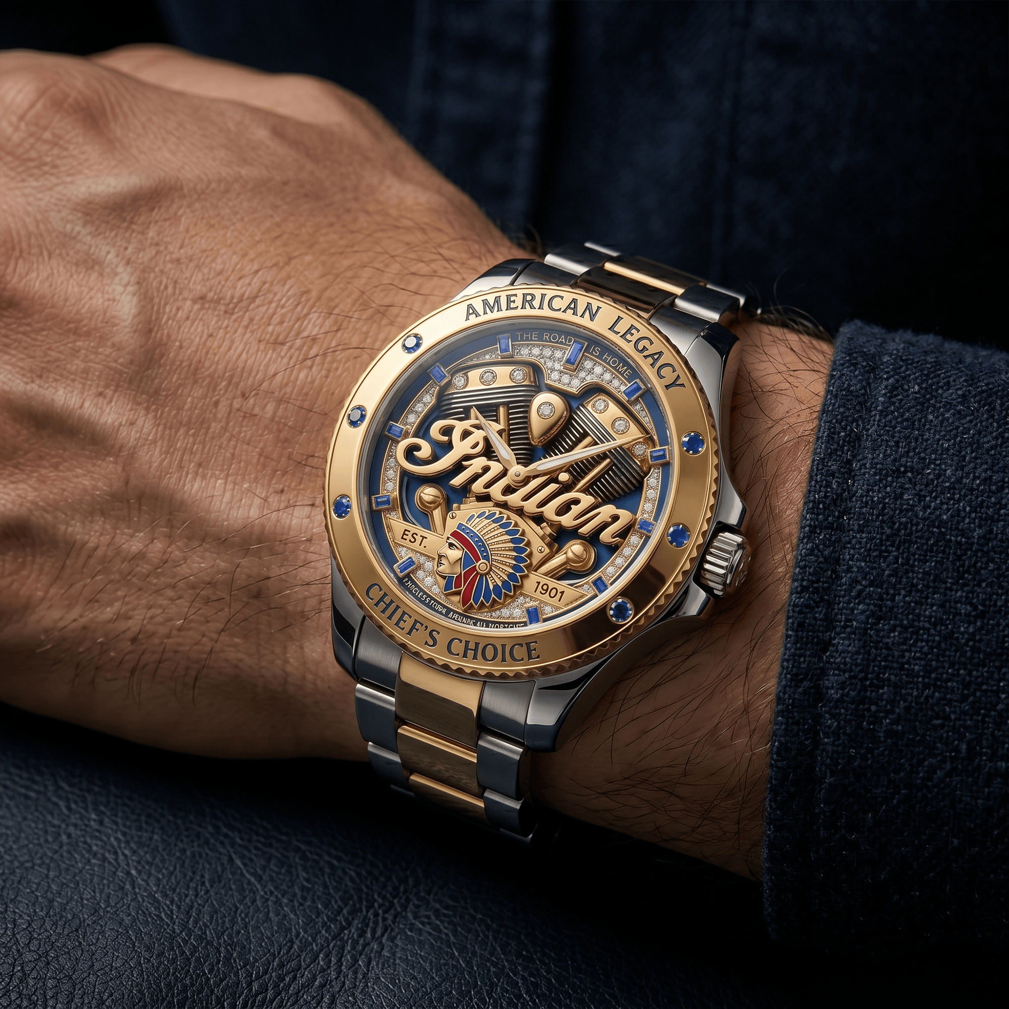 IDMC Stainless Steel Watch LNTH